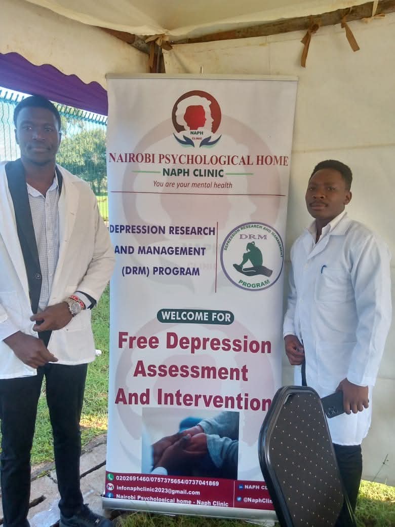 With KEWOTA at ULINZI SPORTS COMPLEX @Mental Health Month Walk